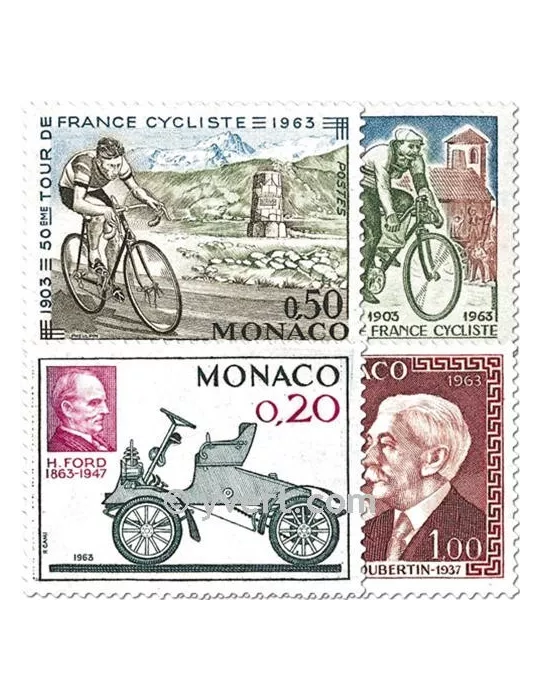 n° 632/635 - Timbre Monaco Poste