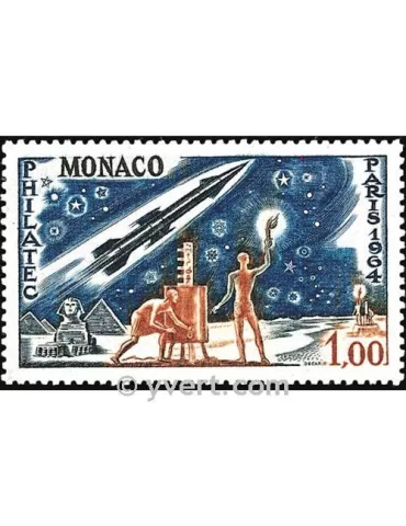 n° 636 - Timbre Monaco Poste 2