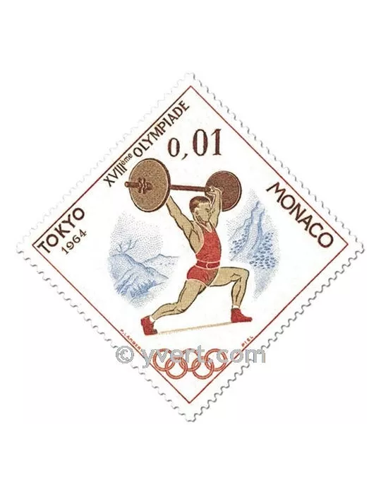 n° 654/657 - Timbre Monaco Poste