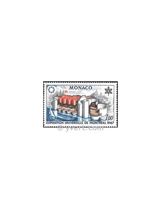 n° 727 - Timbre Monaco Poste