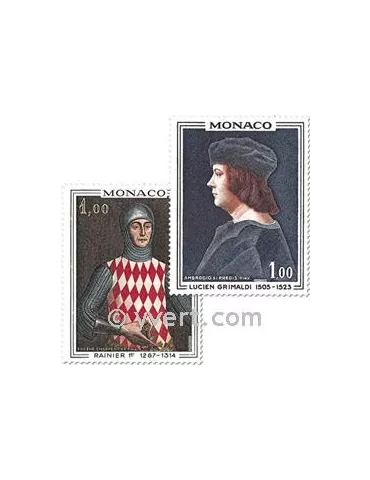 n° 734/735 - Timbre Monaco Poste