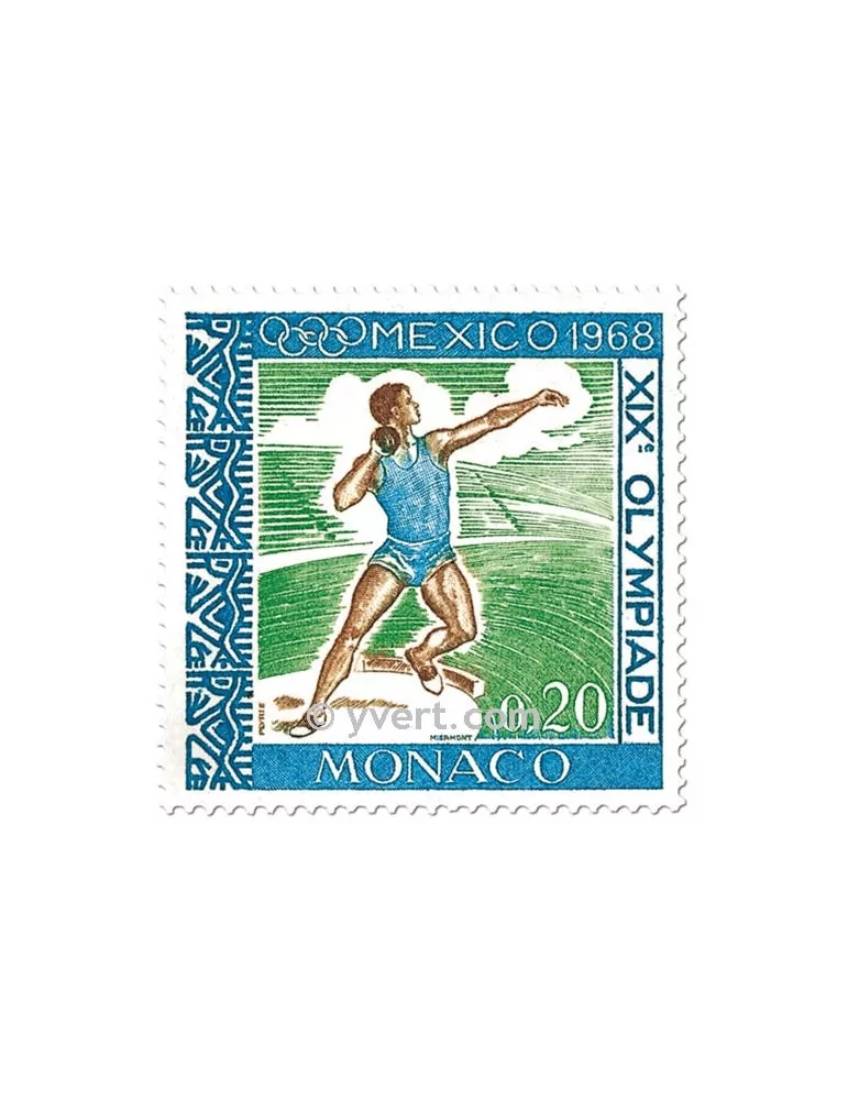 n° 736/741 - Timbre Monaco Poste
