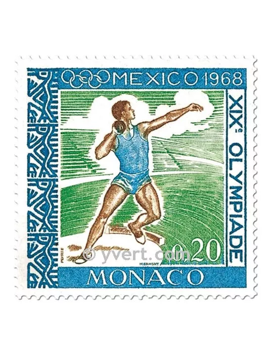 n° 736/741 - Timbre Monaco Poste