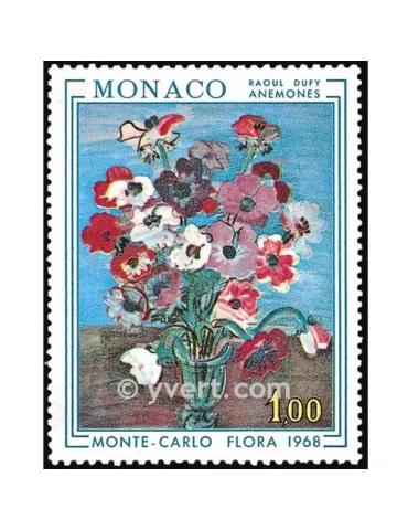 n° 743 - Timbre Monaco Poste 2