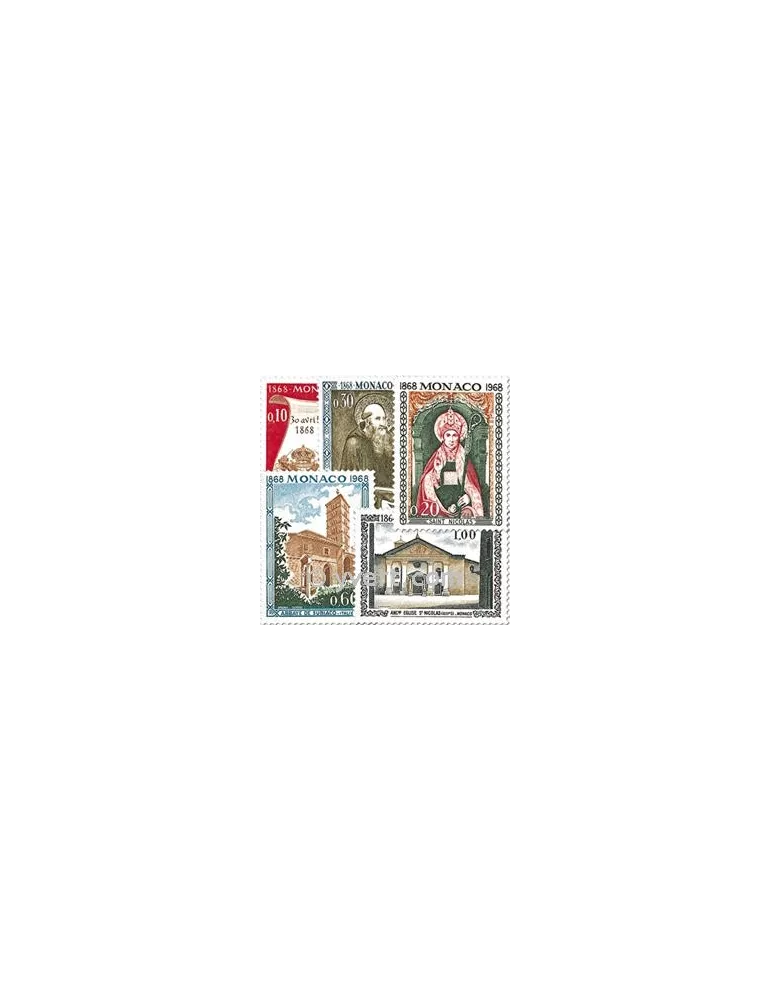 n° 744/748 - Timbre Monaco Poste