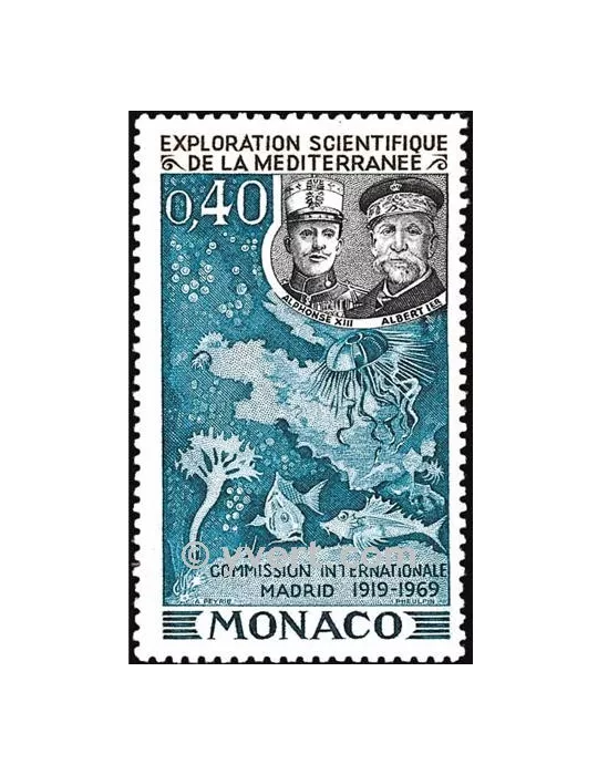 n° 805 - Timbre Monaco Poste