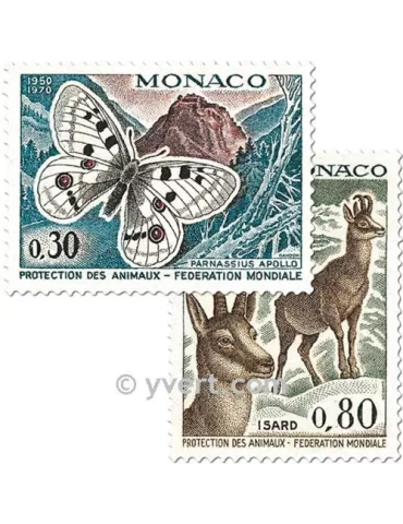n° 809/814 - Timbre Monaco Poste 2