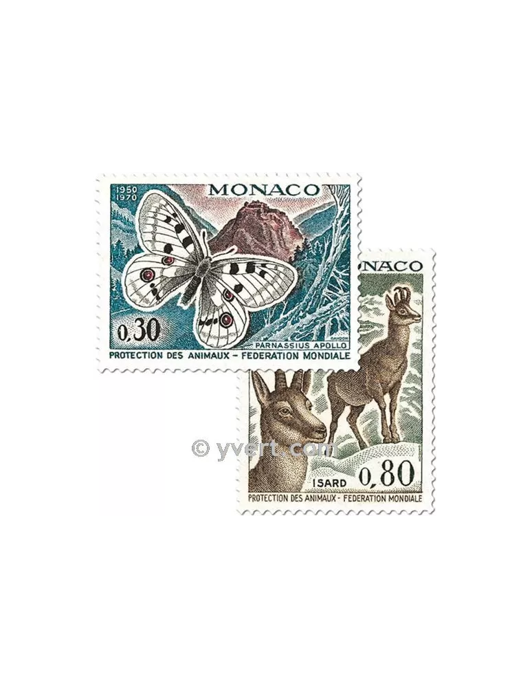 n° 809/814 - Timbre Monaco Poste