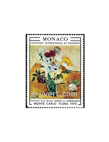 n° 817 - Timbre Monaco Poste