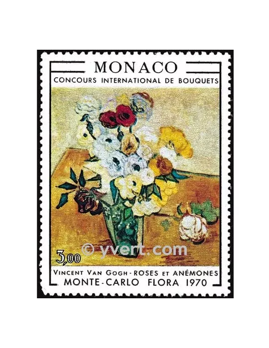 n° 817 - Timbre Monaco Poste