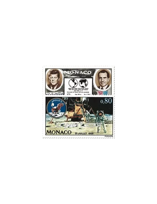 n° 829/830 - Timbre Monaco Poste