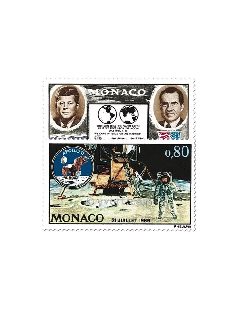 n° 829/830 - Timbre Monaco Poste