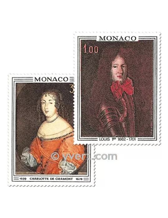 n° 845/846 - Timbre Monaco Poste