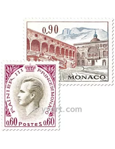 n° 847/850 - Timbre Monaco Poste 2