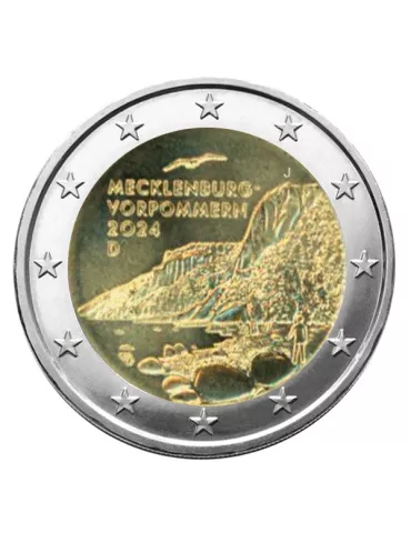 2 EURO COMMEMORATIVE 2024 : ALLEMAGNE (Présidence de Mecklembourg au Bundesrat)