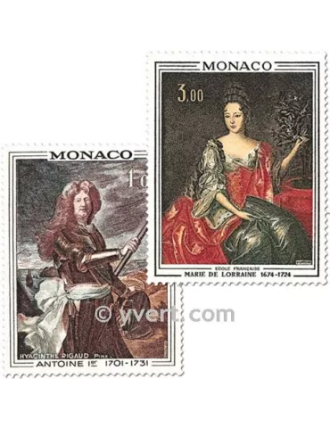 n° 874/875 - Timbre Monaco Poste 2