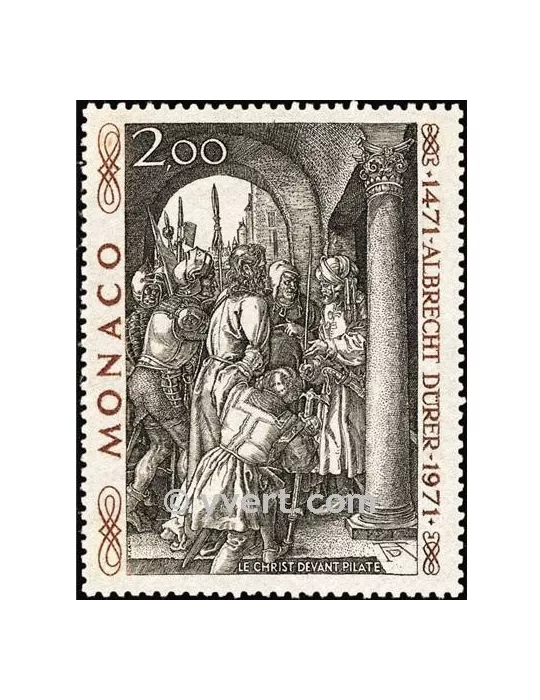 n° 876 - Timbre Monaco Poste