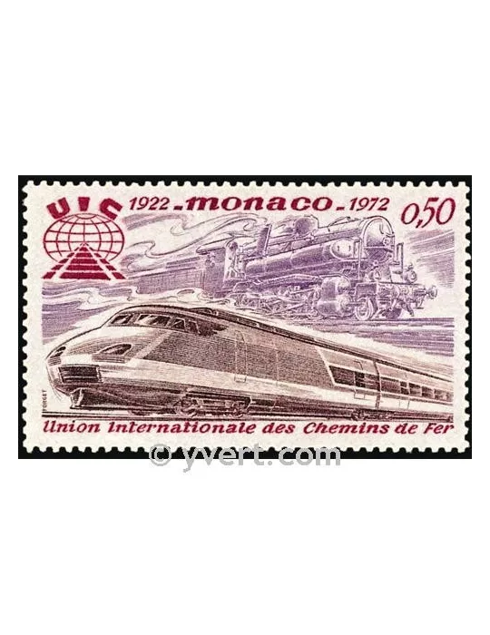 n° 879 - Timbre Monaco Poste
