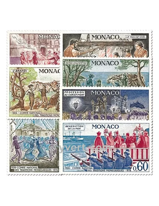 n° 939/945 - Timbre Monaco Poste