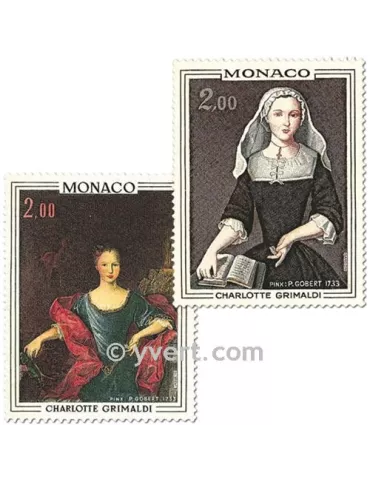 n° 946/947 - Timbre Monaco Poste 2