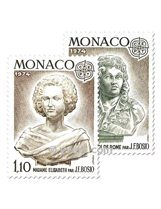 n° 957/958 - Timbre Monaco Poste