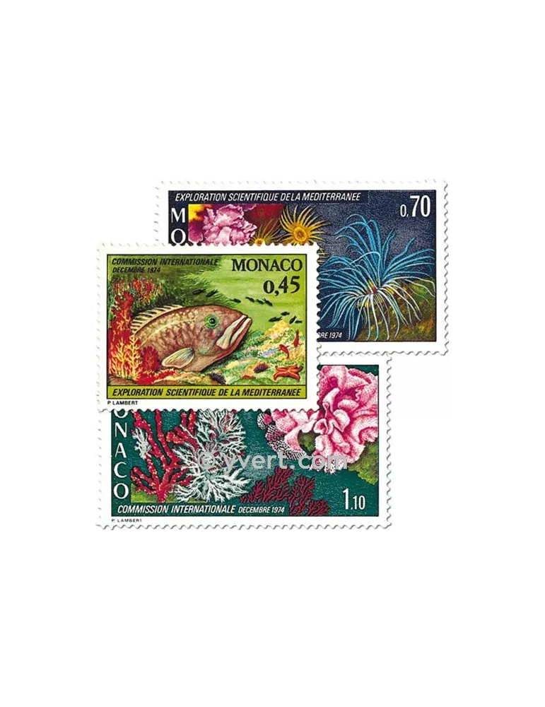 n° 981/983 - Timbre Monaco Poste
