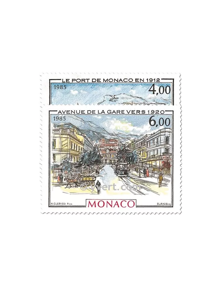 n° 1492/1493 - Timbre Monaco Poste