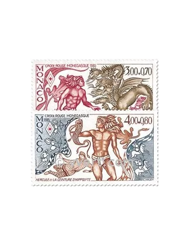 n° 1494/1495 - Timbre Monaco Poste