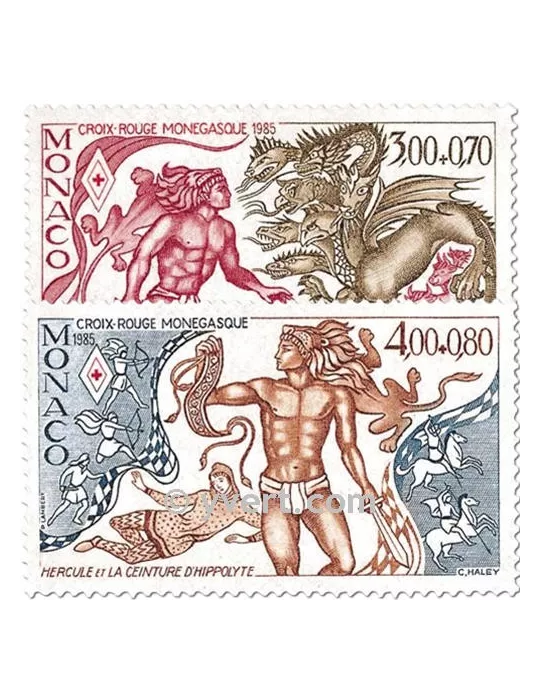 n° 1494/1495 - Timbre Monaco Poste