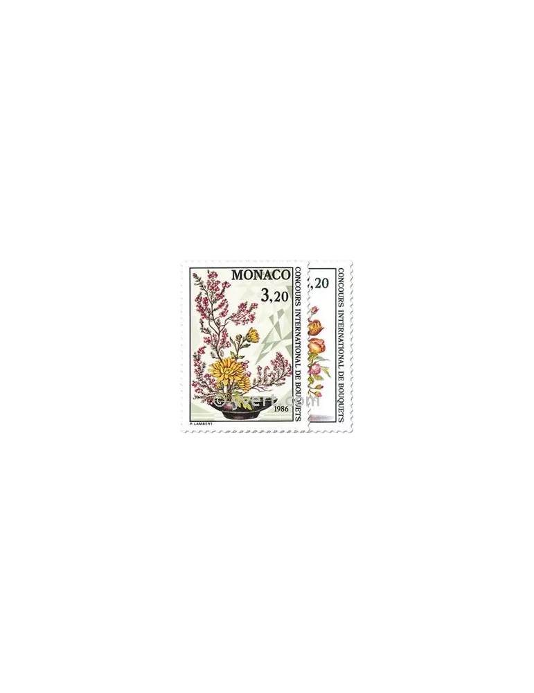 n° 1497/1498 - Timbre Monaco Poste