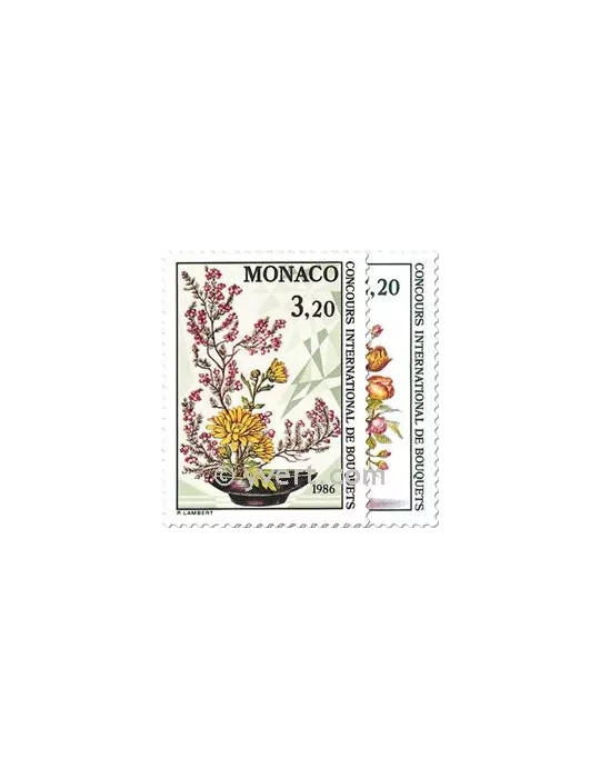 n° 1497/1498 - Timbre Monaco Poste