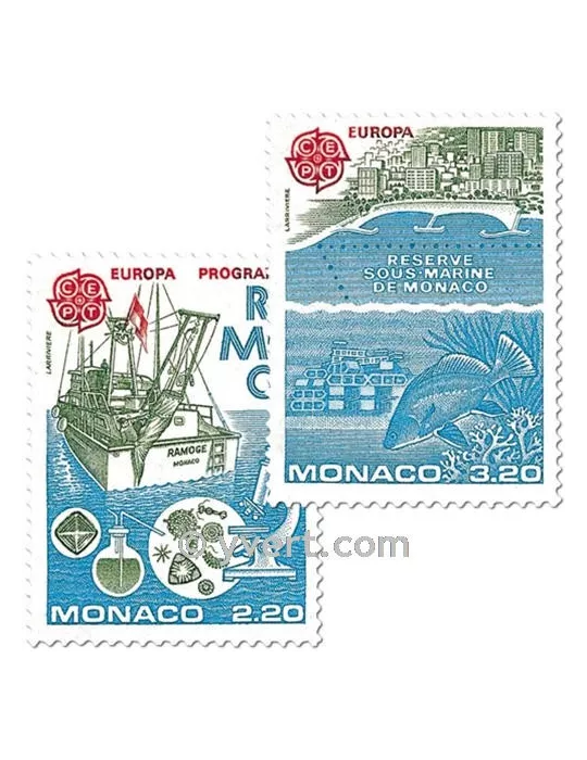 n° 1520/1521 - Timbre Monaco Poste