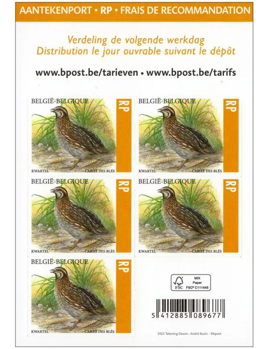 n° C5154 - Timbre BELGIQUE Carnets