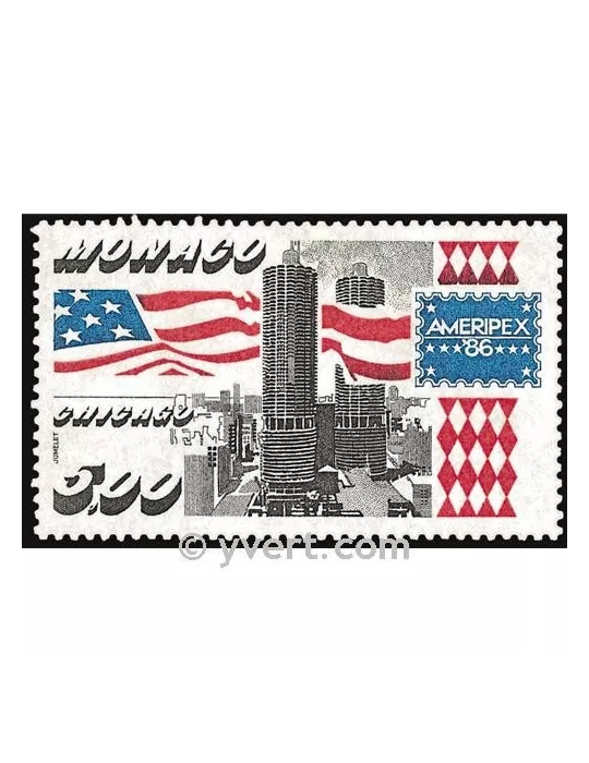n° 1537 - Timbre Monaco Poste