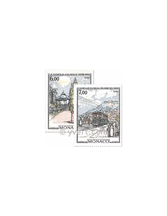 n° 1543/1544 - Timbre Monaco Poste