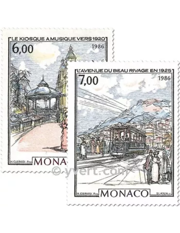 n° 1543/1544 - Timbre Monaco Poste 2