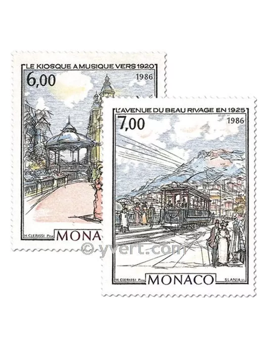 n° 1543/1544 - Timbre Monaco Poste