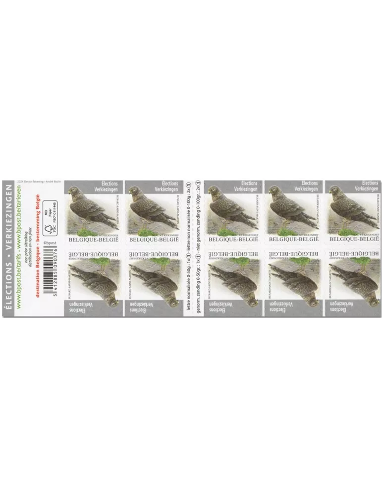 n° C5208 - Timbre BELGIQUE Carnets