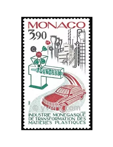 n° 1553 - Timbre Monaco Poste 2