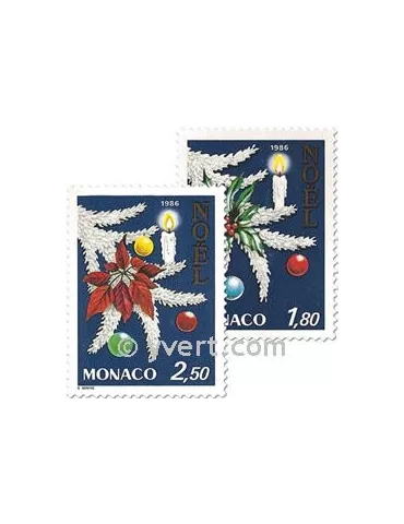 n° 1554/1555 - Timbre Monaco Poste