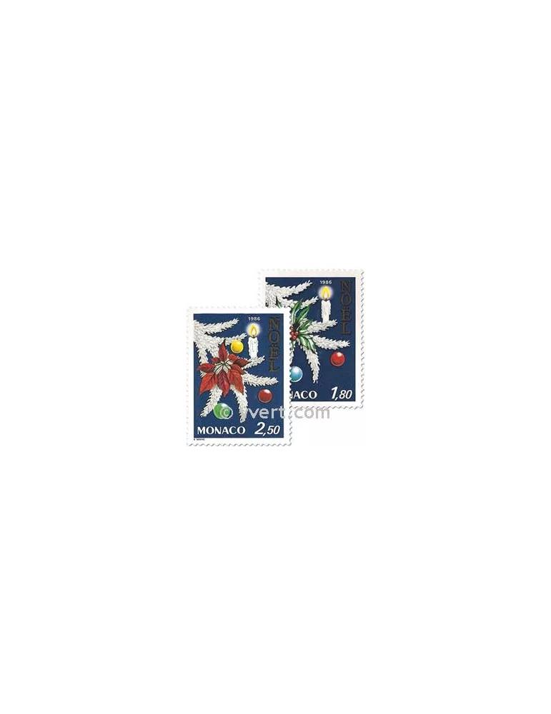 n° 1554/1555 - Timbre Monaco Poste