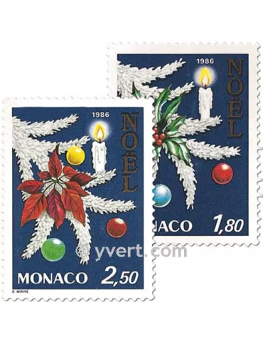 n° 1554/1555 - Timbre Monaco Poste 2