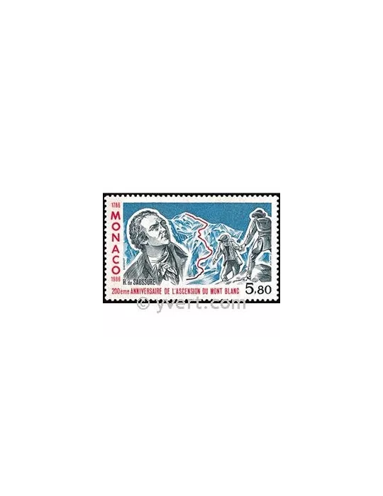 n° 1556 - Timbre Monaco Poste