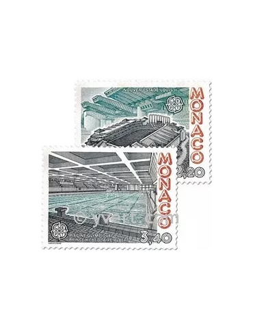 n° 1565/1566 - Timbre Monaco Poste