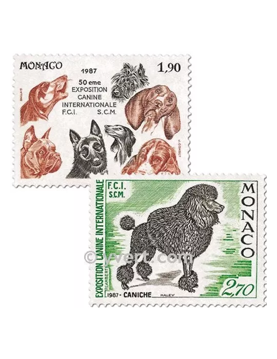 n° 1575/1576 - Timbre Monaco Poste