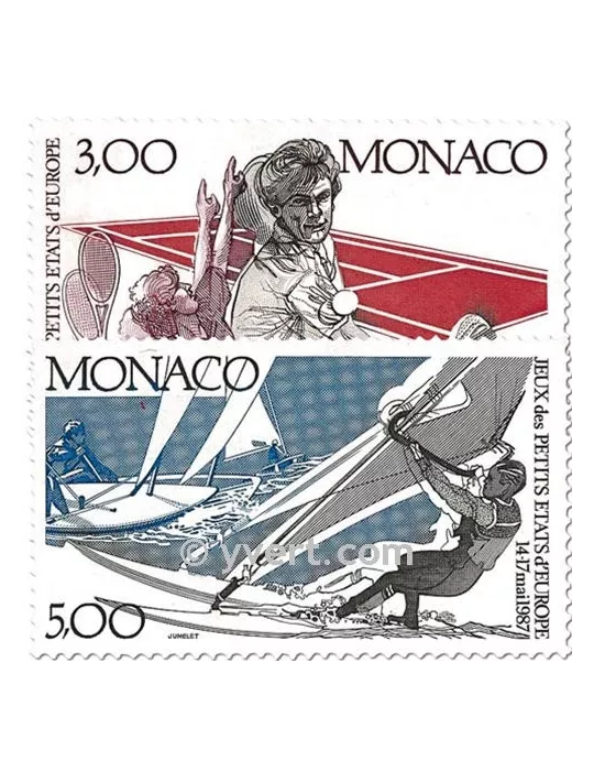 n° 1579/1580 - Timbre Monaco Poste
