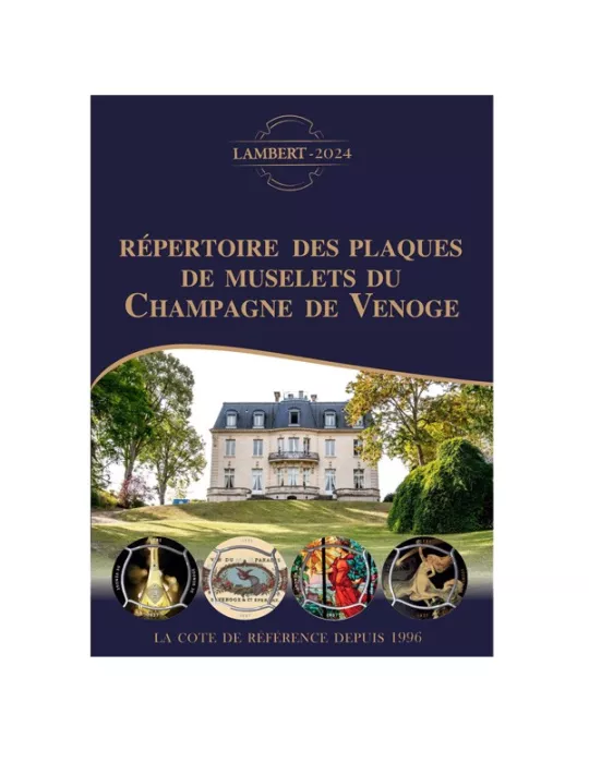 1er RÉPERTOIRE DES PLAQUES DE MUSELETS DU CHAMPAGNE DE VENOGE (Ed. 2024)