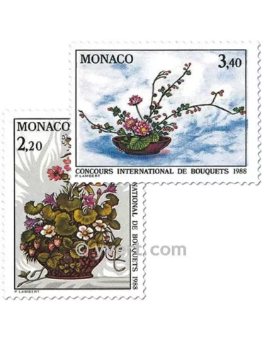 n° 1597/1598 - Timbre Monaco Poste 2