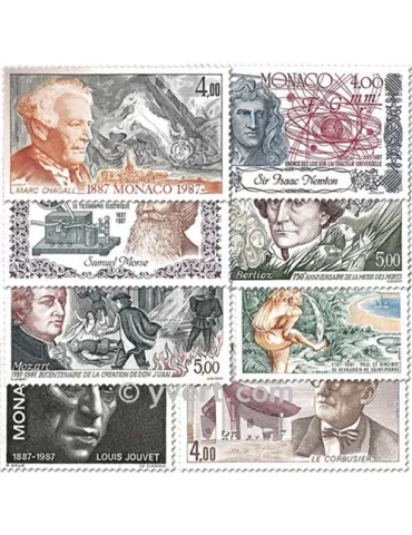n° 1603/1610 - Timbre Monaco Poste 2