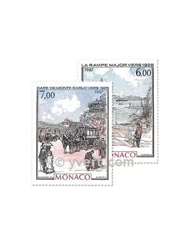 n° 1611/1612 - Timbre Monaco Poste
